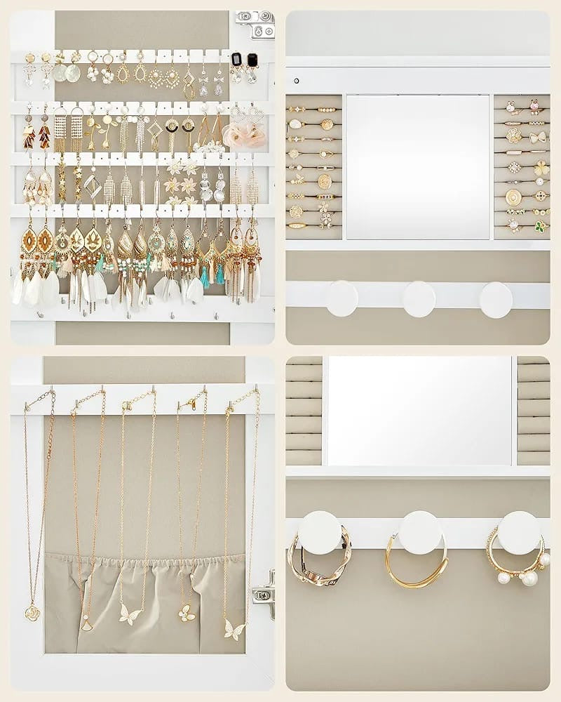 Mirror Jewelry Cabinet